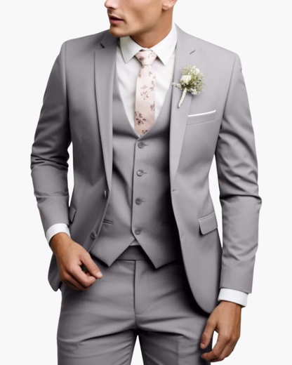 Completo Slim Fit Tre Pezzi | Abito Elegante Cerimonia