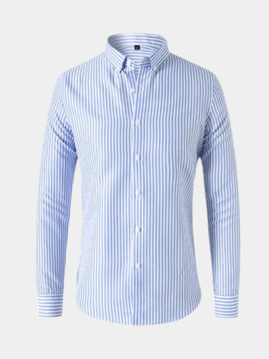 Camicia a Righe Eleganti | Stile Classico Versatile