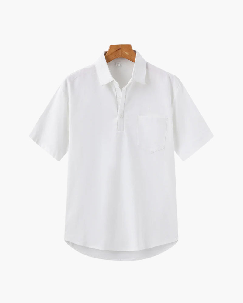Polo in Lino Premium | Comfort Estivo e Stile Essenziale