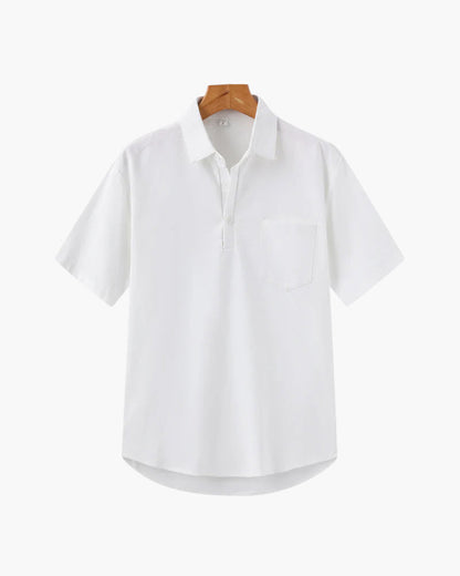 Polo in Lino Premium | Comfort Estivo e Stile Essenziale