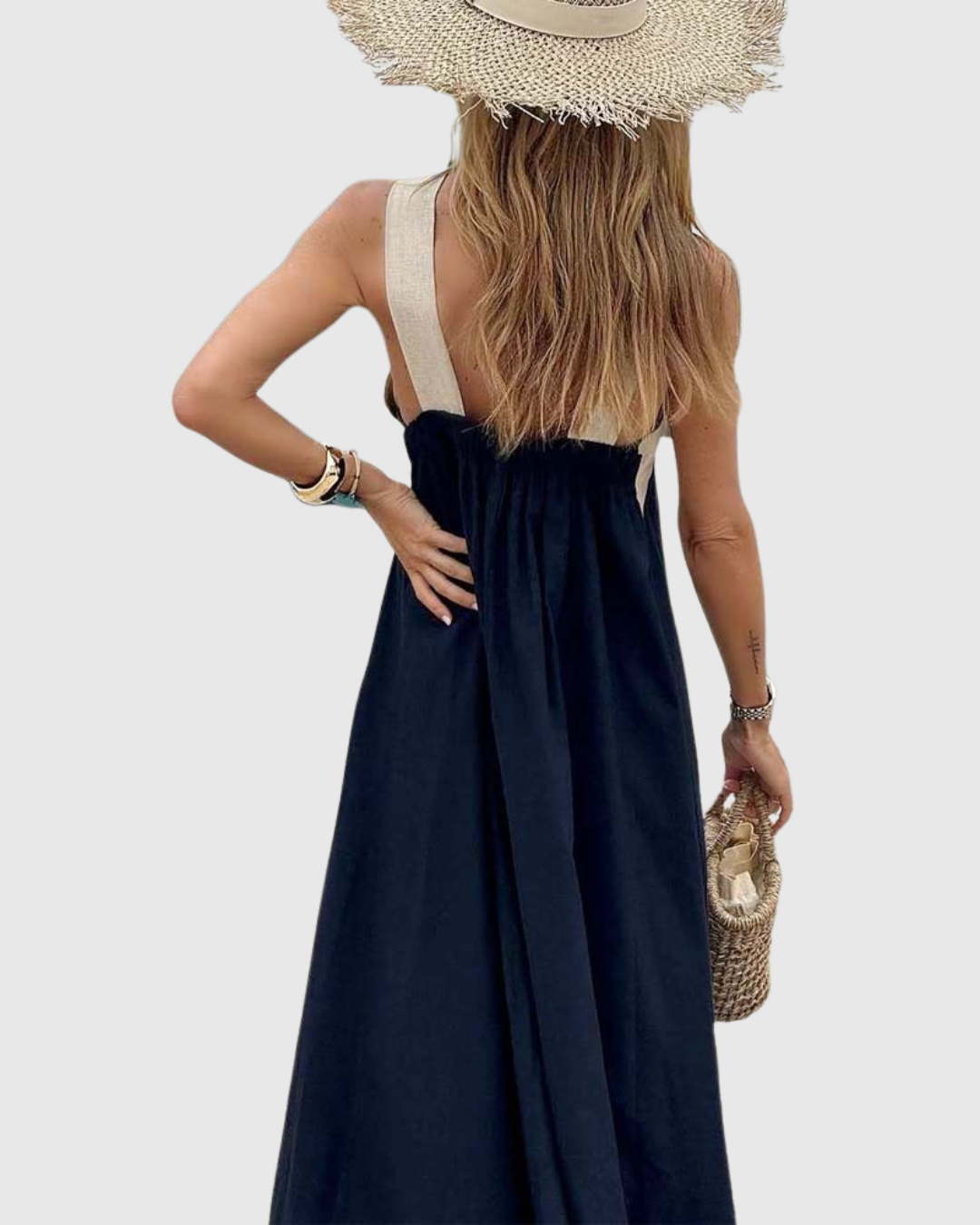 Vestito con Collo Incrociato | Dettaglio Femminile e Linea Valorizzante