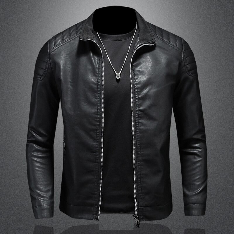 Giacca Biker Premium con Zip | Stile Deciso