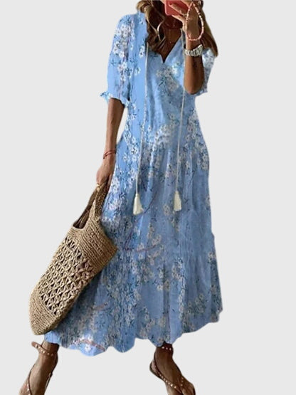 Vestito Boho Vintage | Stile Estivo e Linea Libera