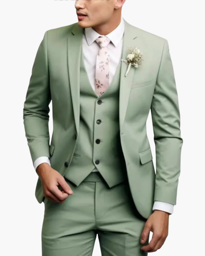 Completo Slim Fit Tre Pezzi | Abito Elegante Cerimonia