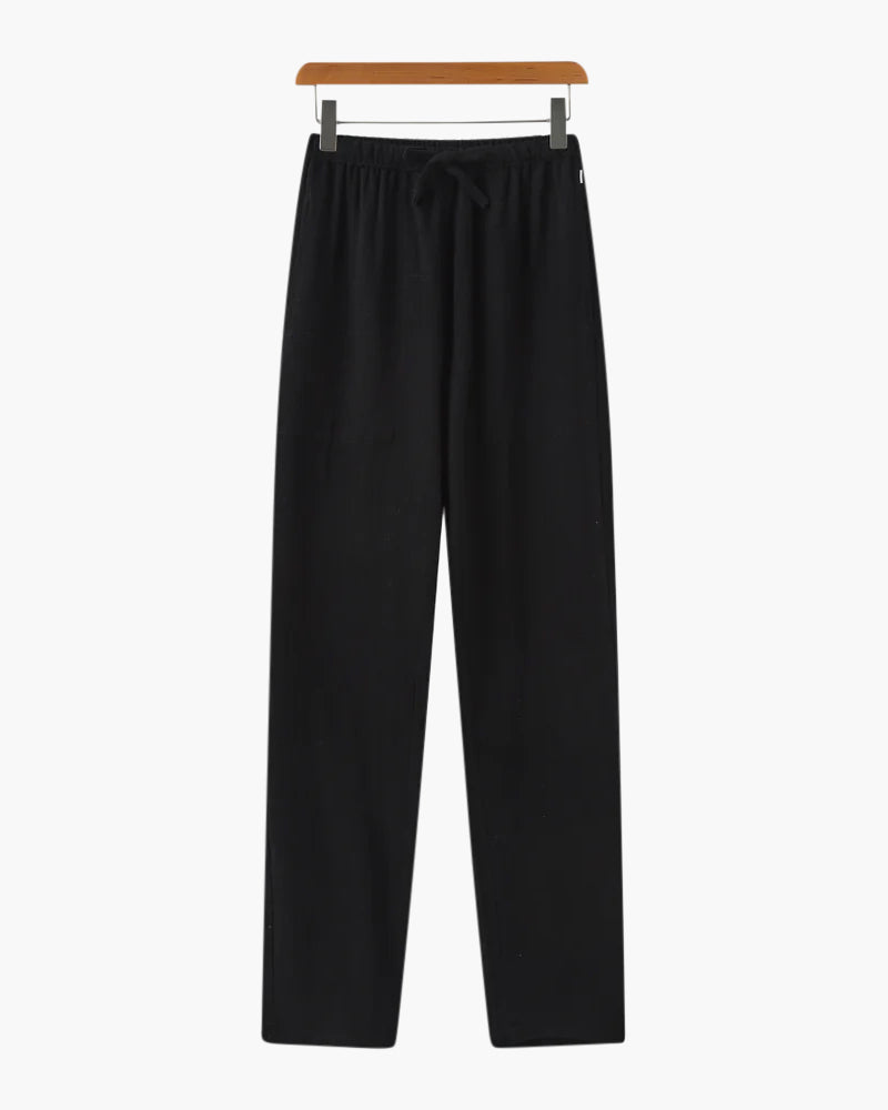 Pantaloni in Lino Slim Fit | Vestibilità Pulita e Comfort Estivo