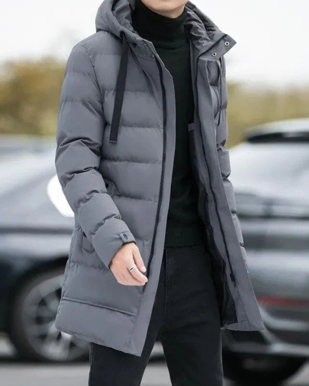 Giacca Invernale Lunga Gianluca | Calore ed Eleganza