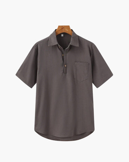 Polo in Lino Premium | Comfort Estivo e Stile Essenziale