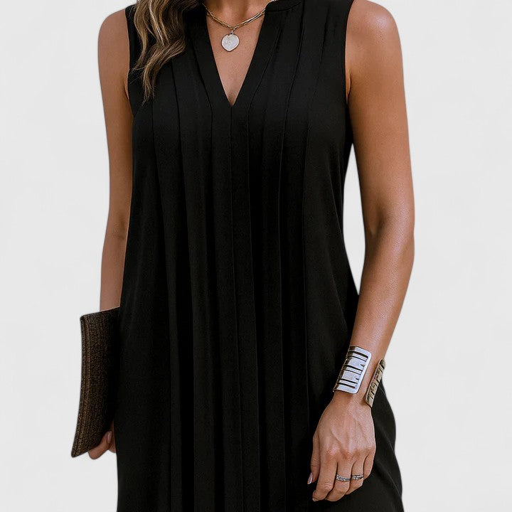 Abito Flattering con Scollo a V | Linea Valorizzante e Dettaglio Scollato