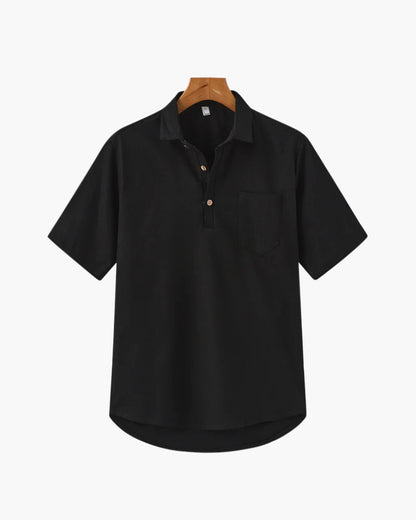 Polo in Lino Premium | Comfort Estivo e Stile Essenziale