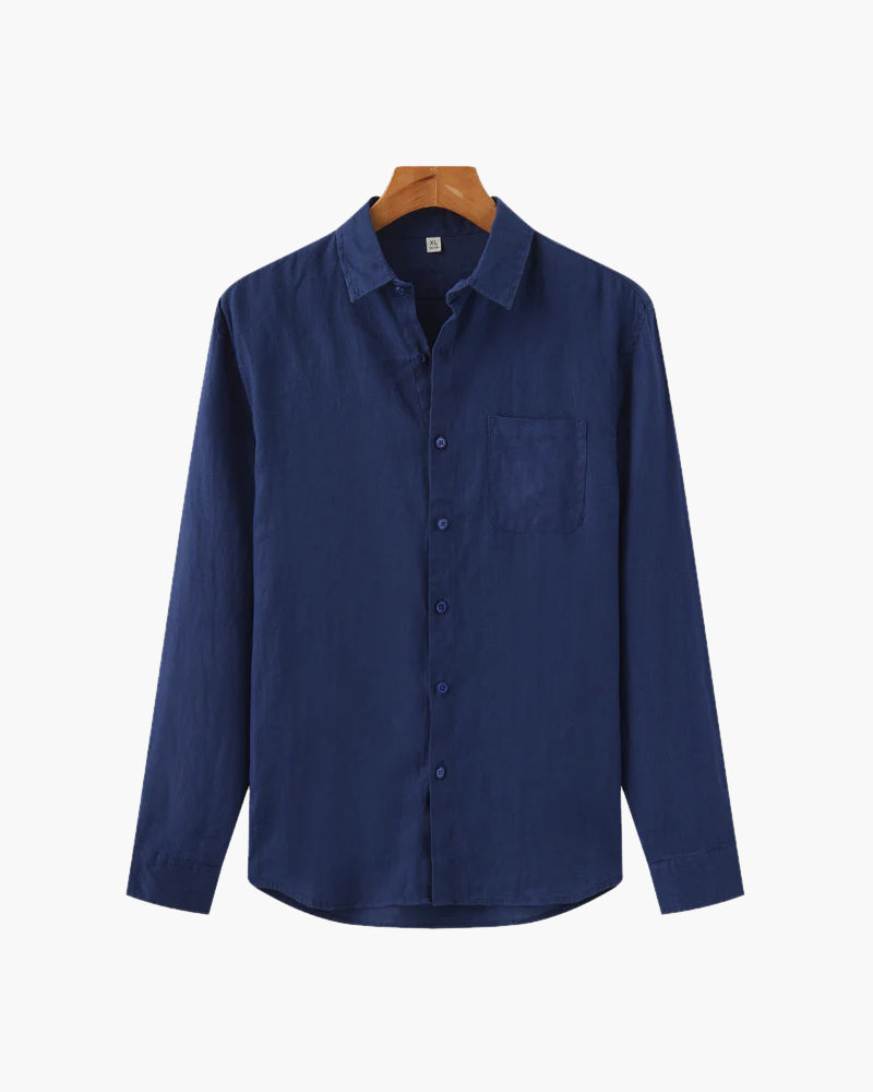 Camicia in Lino 100% | Comfort Traspirante e Vestibilità Rilassata