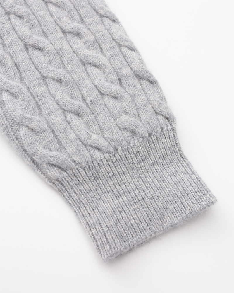 Maglione in Cashmere con Mezza Zip | Comfort ed Eleganza