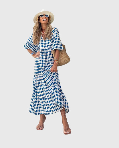 Abito Maxi Boho | Linea Libera e Stile Romantico