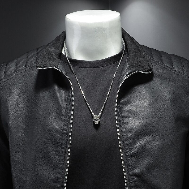 Giacca Biker Premium con Zip | Stile Deciso