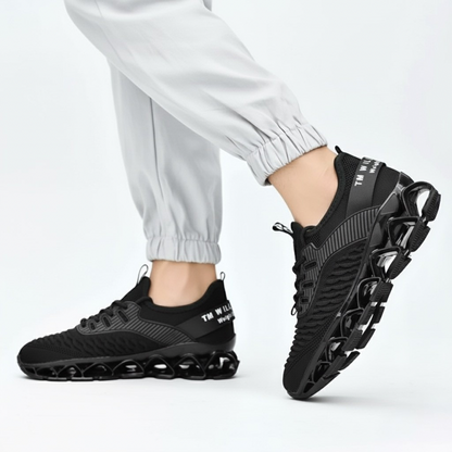 Sneakers con Rialzo Interno e Suola Strutturata | Comfort