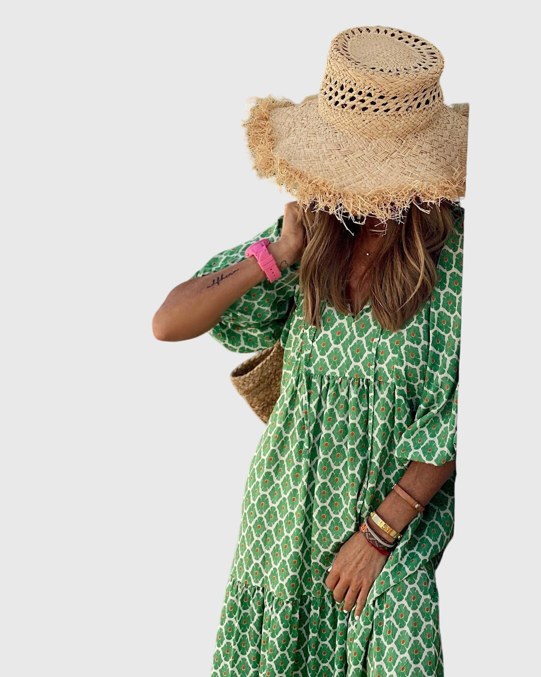 Abito Maxi Boho | Linea Libera e Stile Romantico