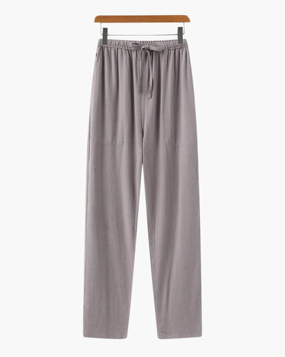 Pantaloni in Lino Slim Fit | Vestibilità Pulita e Comfort Estivo