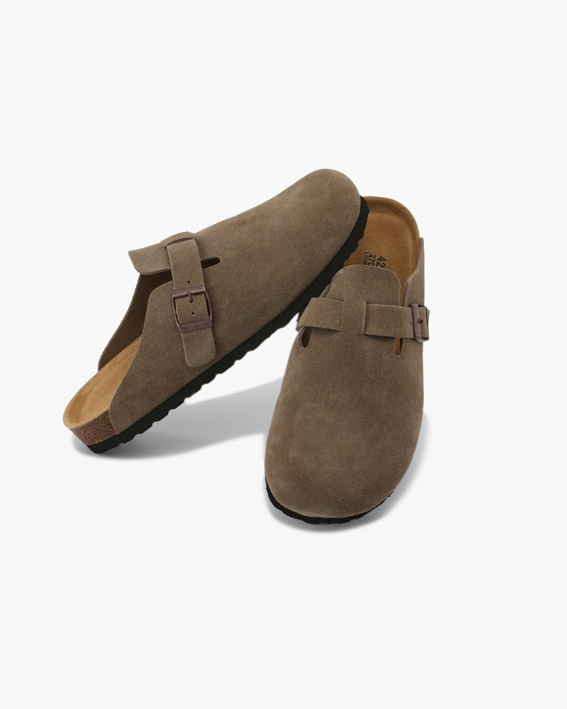 Zoccoli in Suede Velliani | Comfort Elegante Quotidiano
