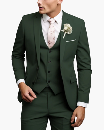 Completo Slim Fit Tre Pezzi | Abito Elegante Cerimonia