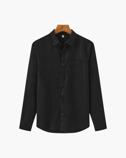 Camicia in Lino 100% | Comfort Traspirante e Vestibilità Rilassata