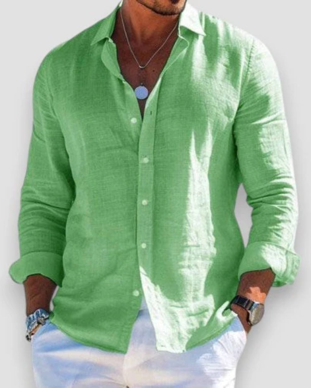 RG™ Camicia in Lino | Versatile e Leggero