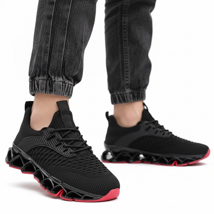 Sneakers con Rialzo Interno e Suola Strutturata | Comfort