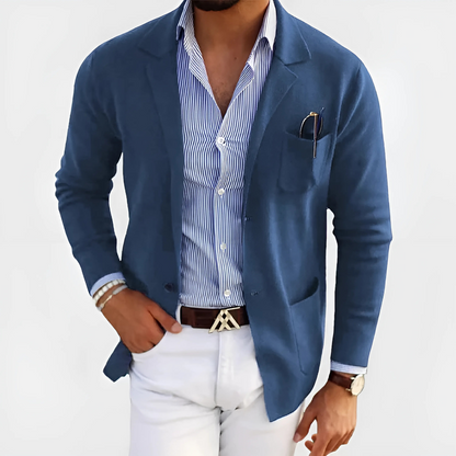 Blazer Leggero con Revers Classico | Stile Smart Casual