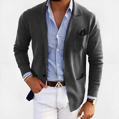 Blazer Leggero con Revers Classico | Stile Smart Casual