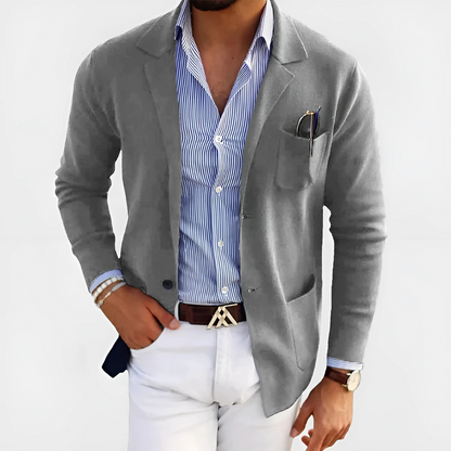 Blazer Leggero con Revers Classico | Stile Smart Casual