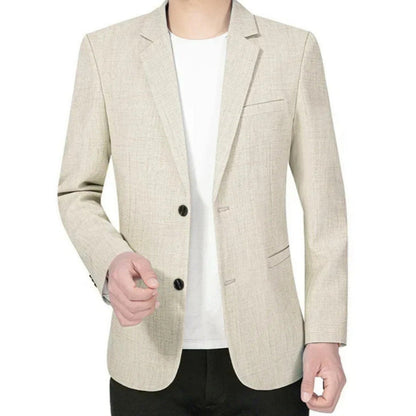 Blazer Elegante con Revers e Bottone Singolo | Stile Formale