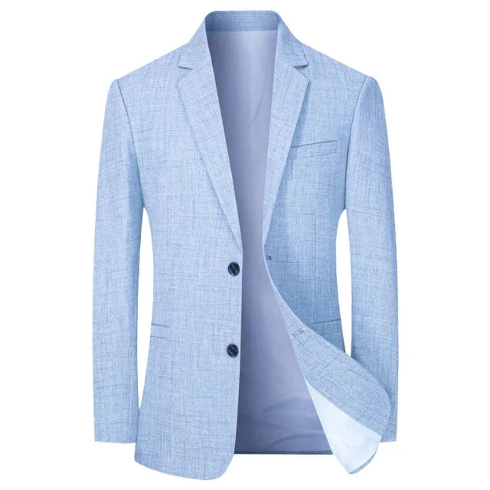 Blazer Elegante con Revers e Bottone Singolo | Stile Formale