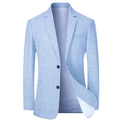 Blazer Elegante con Revers e Bottone Singolo | Stile Formale