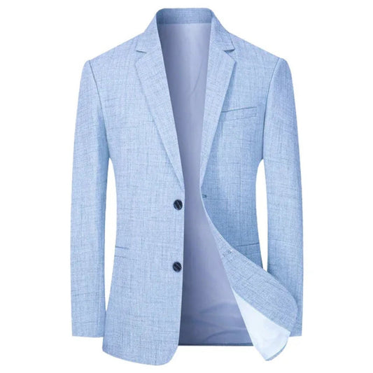 Blazer Elegante con Revers e Bottone Singolo | Stile Formale