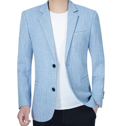 Blazer Elegante con Revers e Bottone Singolo | Stile Formale