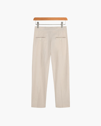 Pantaloni con Vita Regolabile | Tasche e Dettagli Funzionali