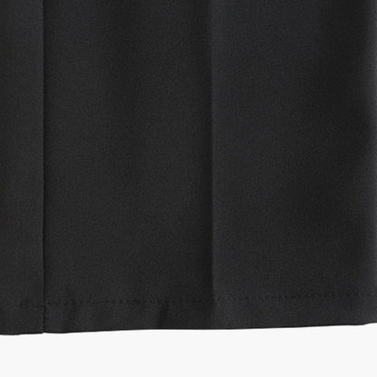 Pantaloni Slim con Pieghe | Passanti Cintura e Vestibilità Affusolata