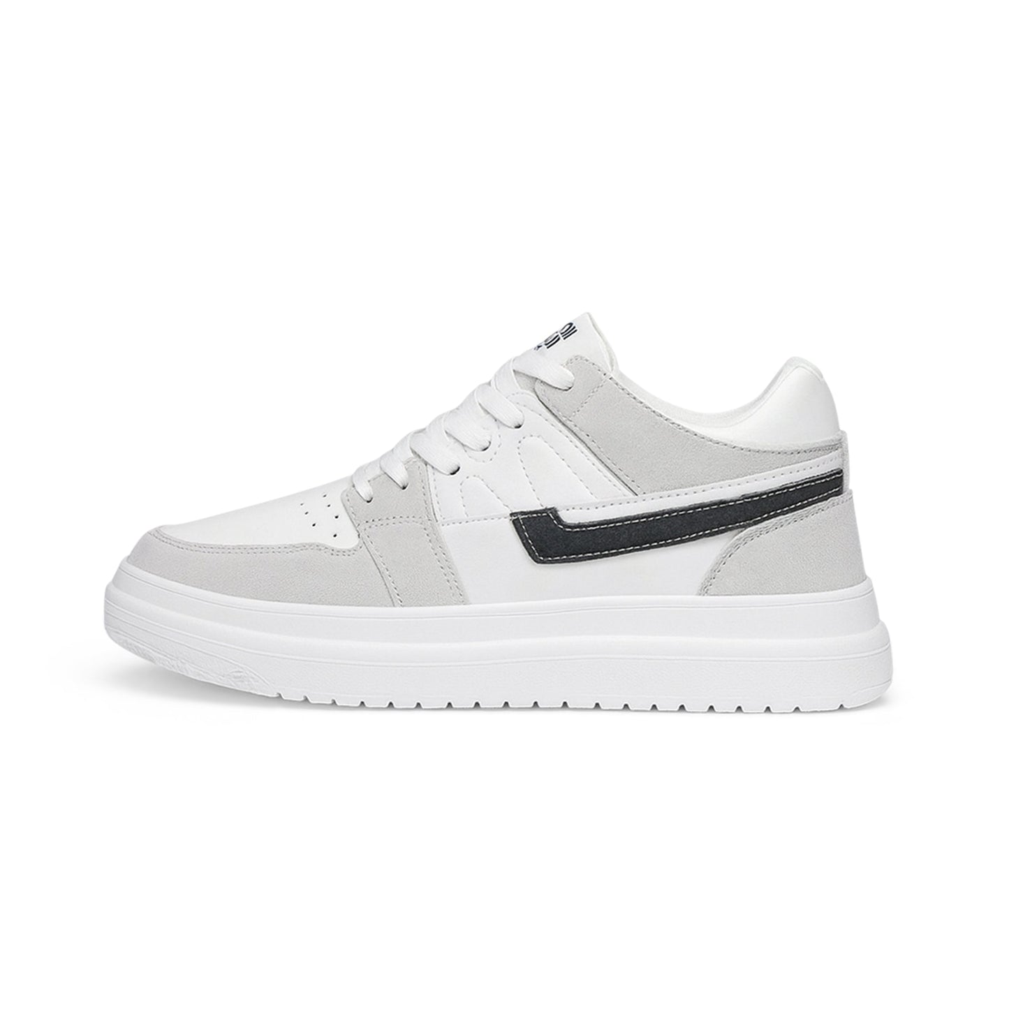 Sneakers con Rialzo Interno e Dettagli a Contrasto | Comfort