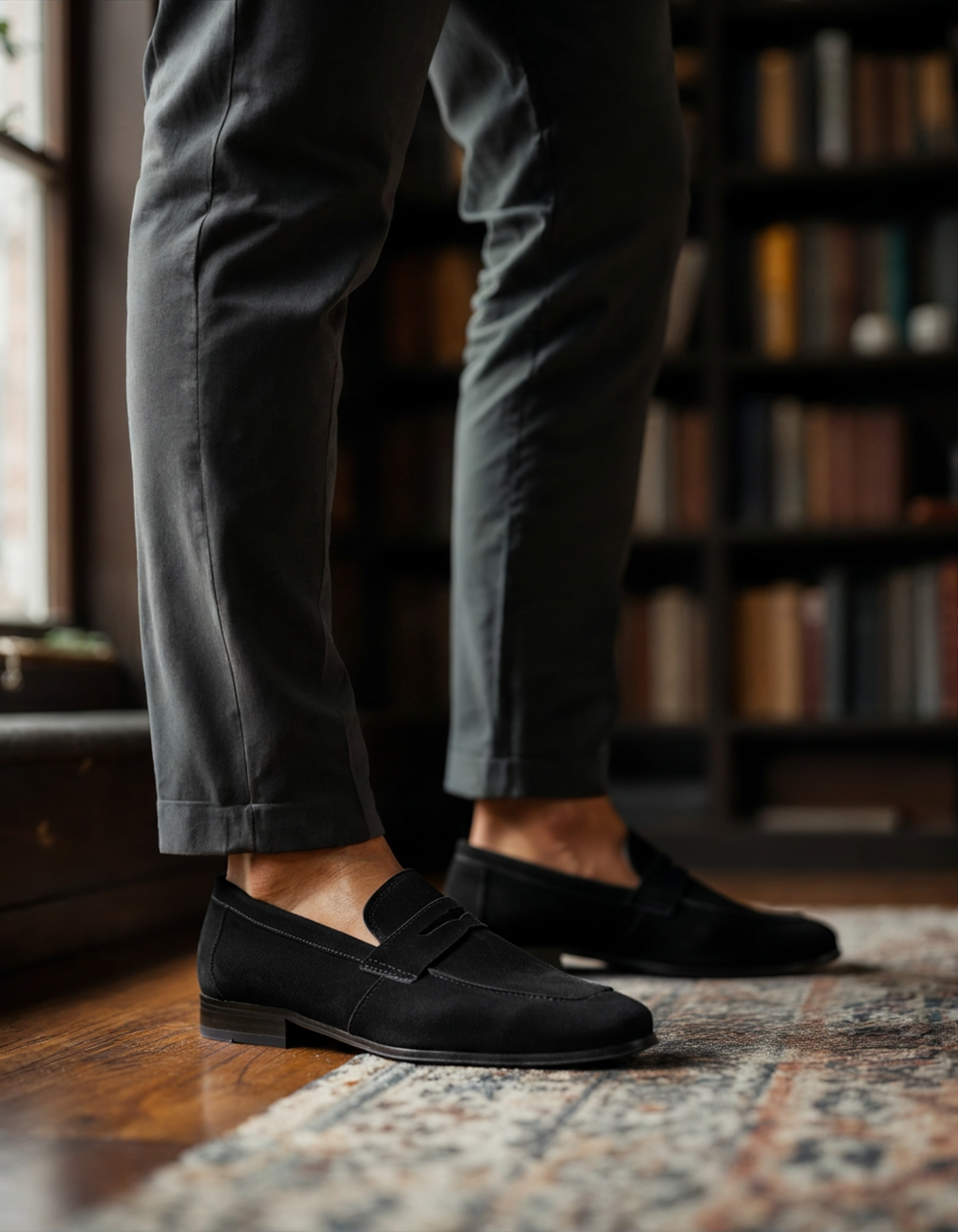 Penny Loafers in Suede | Eleganza Classica e Comfort Quotidiano