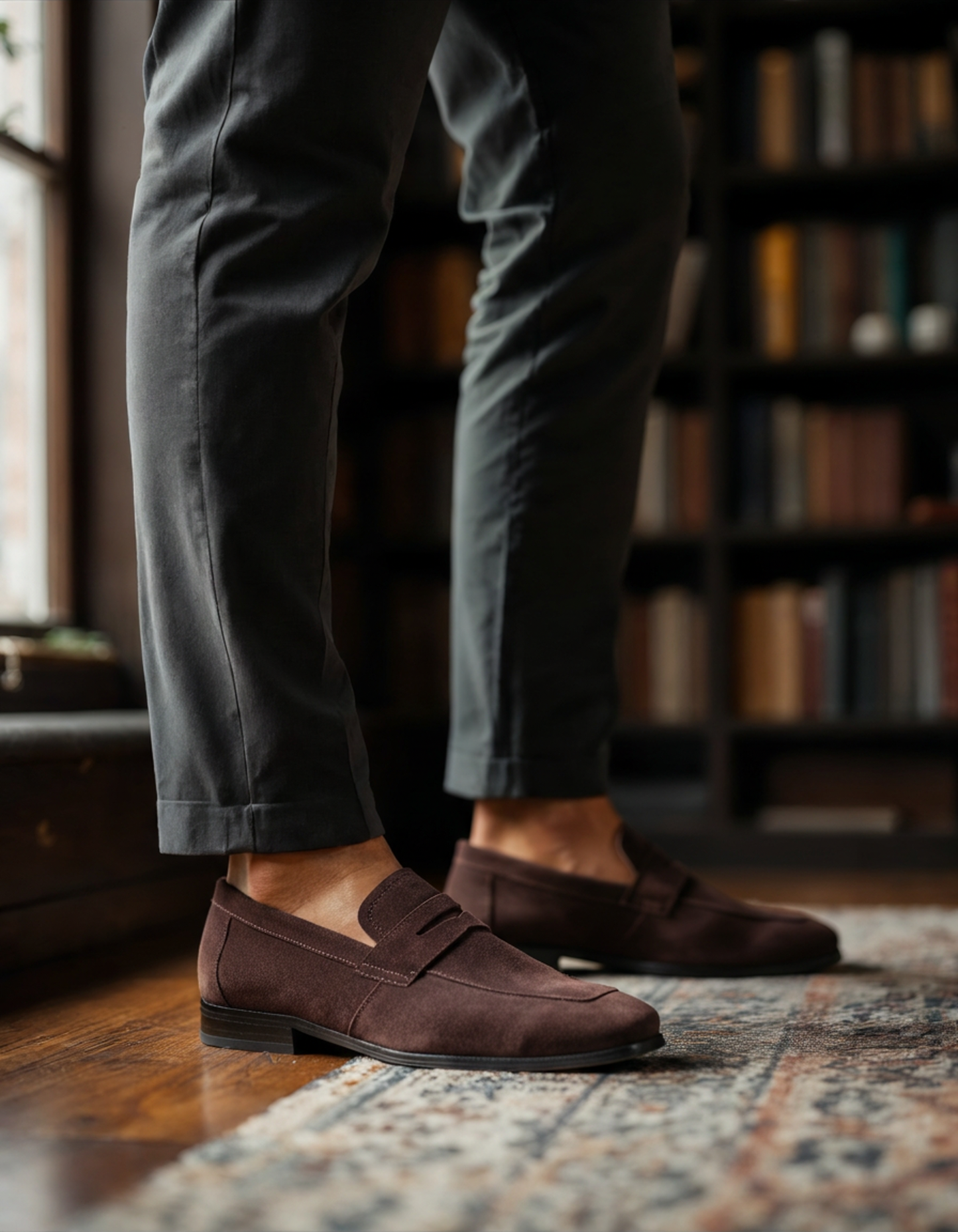 Penny Loafers in Suede | Eleganza Classica e Comfort Quotidiano