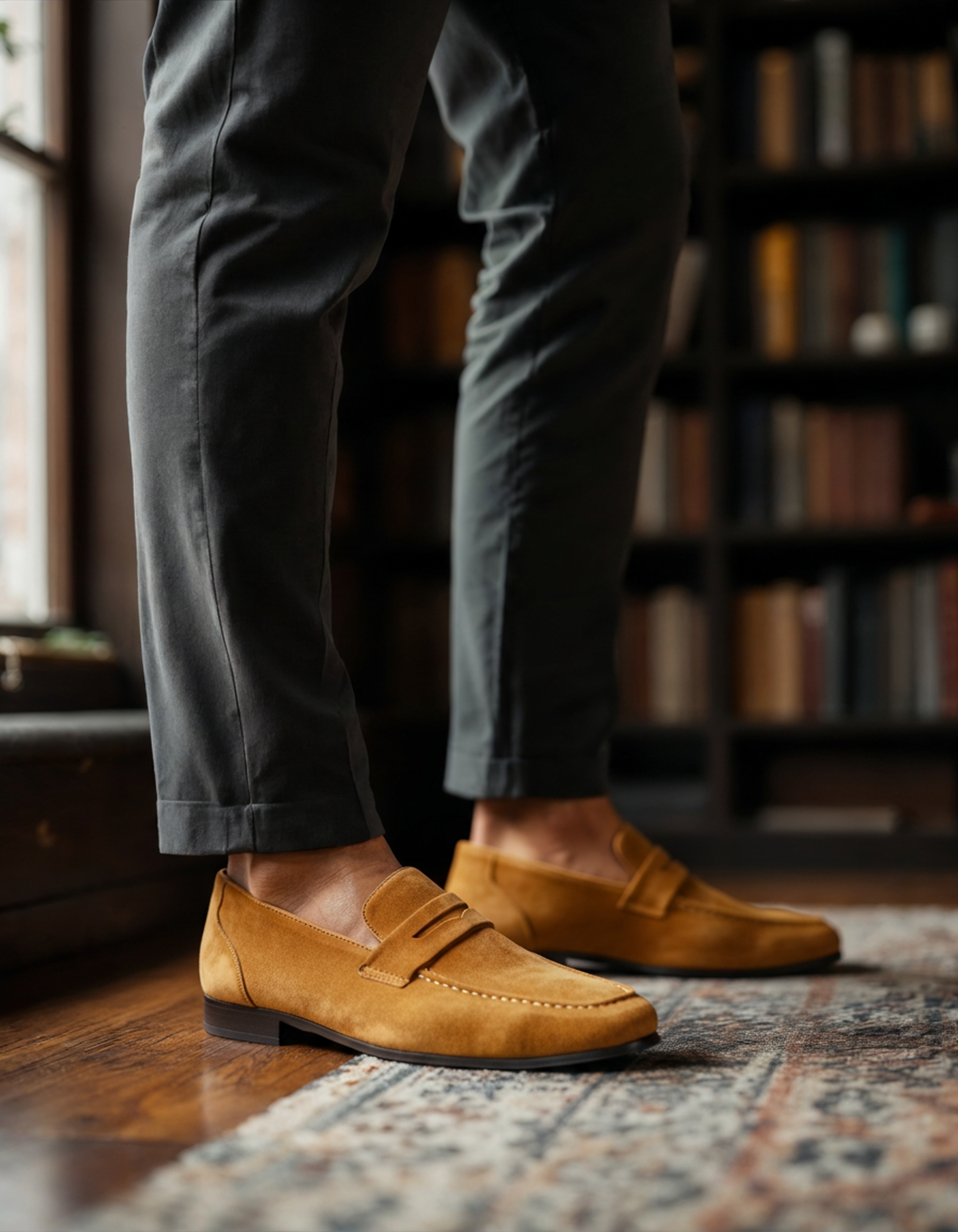 Penny Loafers in Suede | Eleganza Classica e Comfort Quotidiano