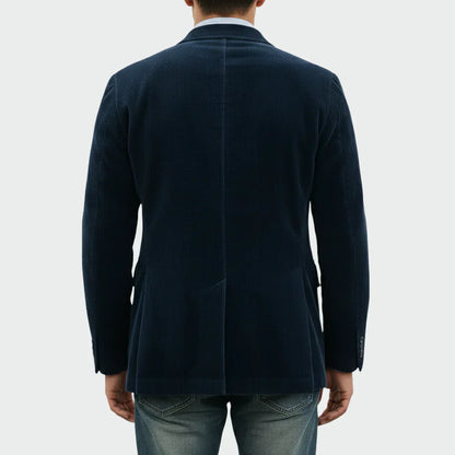 Blazer in Corduroy con Revers Classico | Stile Casual Elegante