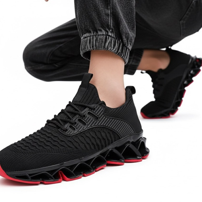Sneakers con Rialzo Interno e Suola Strutturata | Comfort
