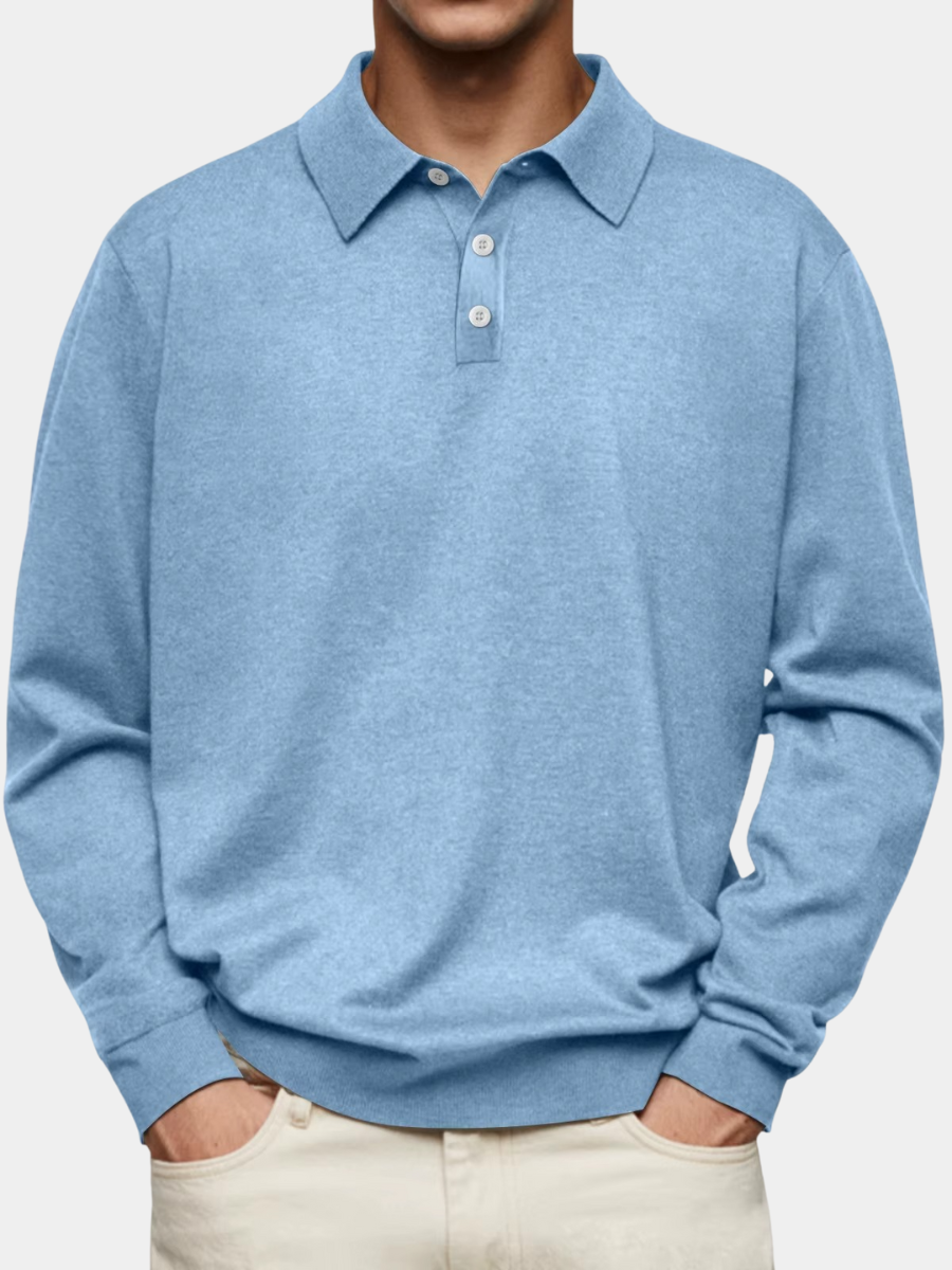 Polo Maniche Lunghe Versatile | Eleganza Casual Moderna