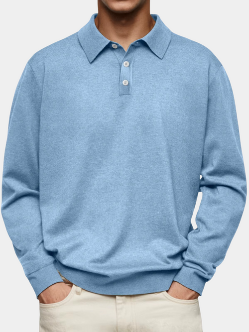 Polo Maniche Lunghe Versatile | Eleganza Casual Moderna