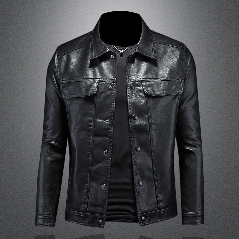 Giacca Biker con Zip e Vestibilità Slim | Stile Casual per Uso Quotidiano