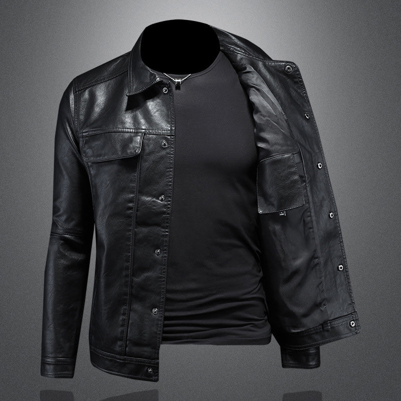 Giacca Biker con Zip e Vestibilità Slim | Stile Casual per Uso Quotidiano