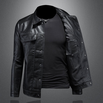 Giacca Biker con Zip e Vestibilità Slim | Stile Casual per Uso Quotidiano