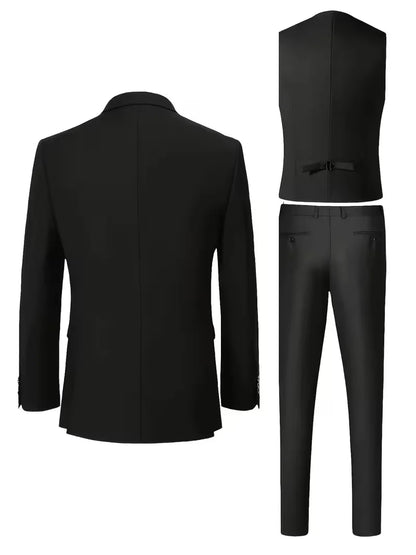 Completo Tre Pezzi Slim Fit Elegante | Abito Cerimonia