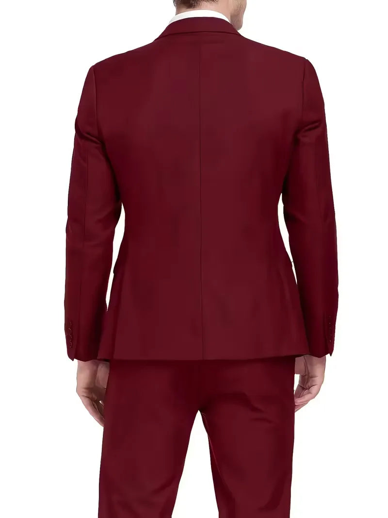 Completo Tre Pezzi Slim Fit Elegante | Abito Cerimonia
