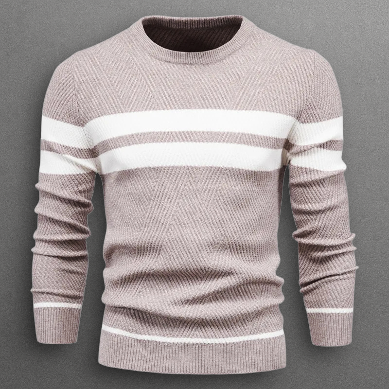 Pullover a Righe Moderno | Maglia Morbida e Versatile