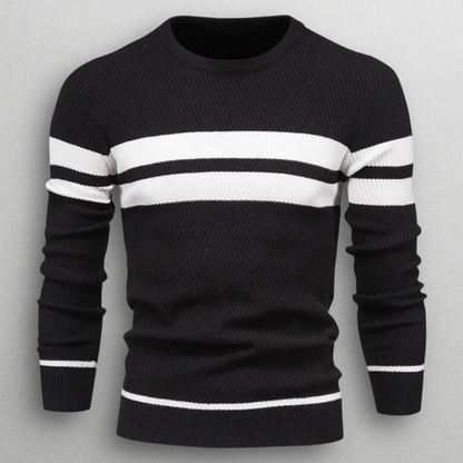 Pullover a Righe Moderno | Maglia Morbida e Versatile